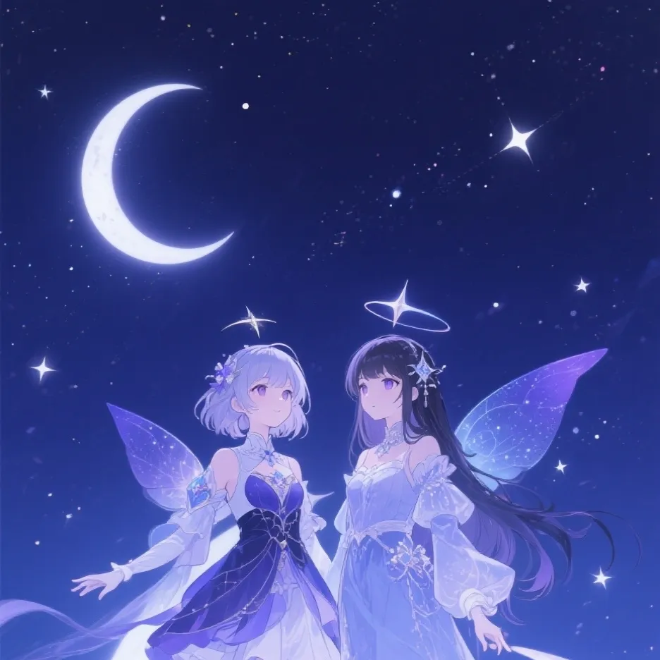 chat with ai character: Luna and yumi