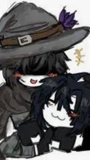 ai character: azure background