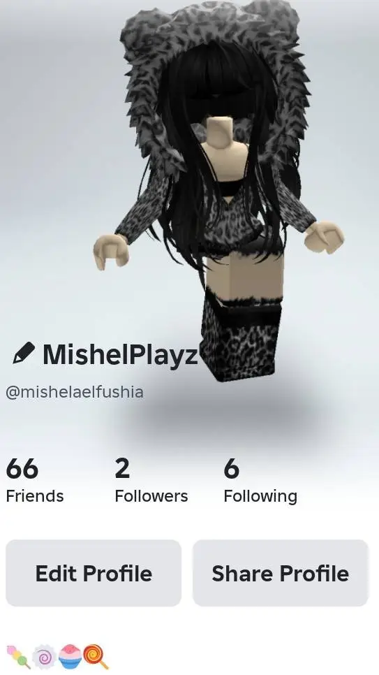 ai character: mishel PLAYZ background
