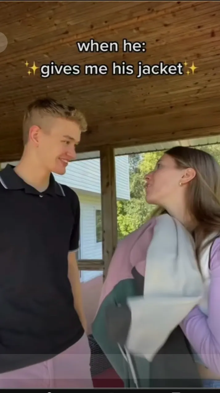 ai character: pink shirt cupel  background