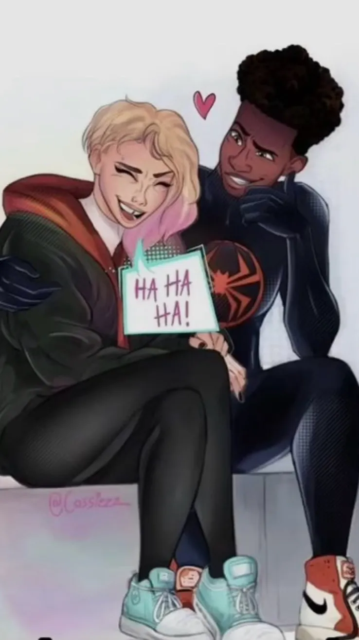 ai character: gwen stacy  background