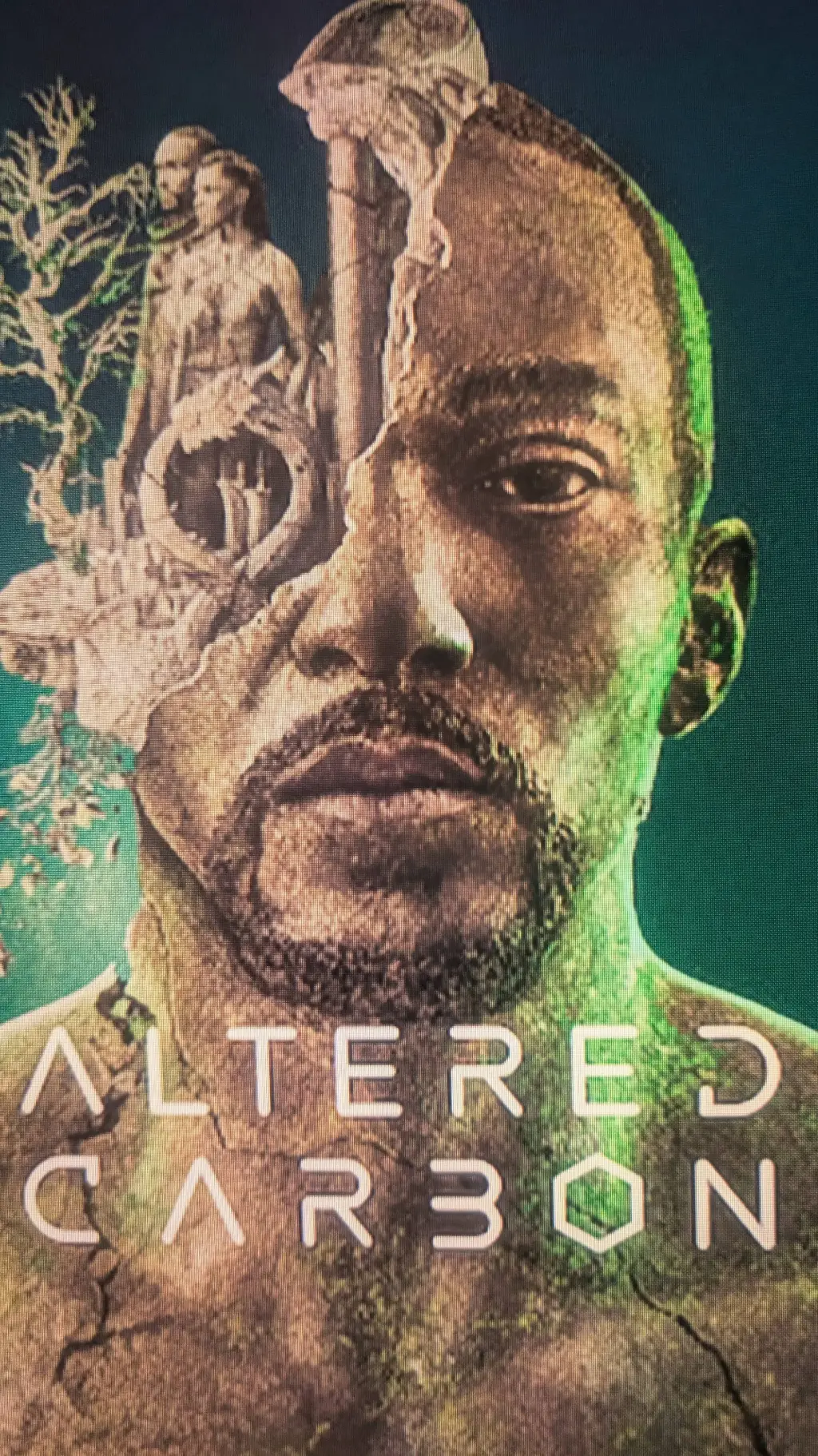 ai character: Altered Carbon  background