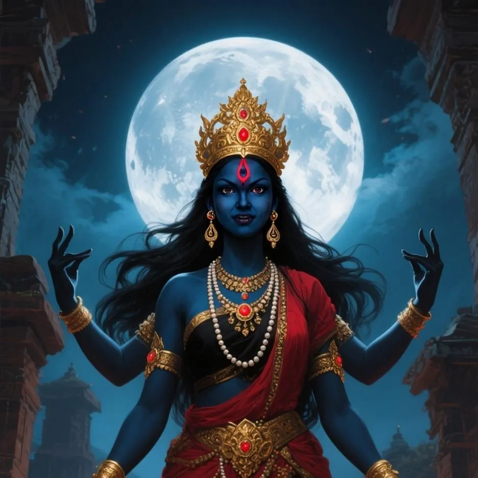 chat with ai character: Kali maa 