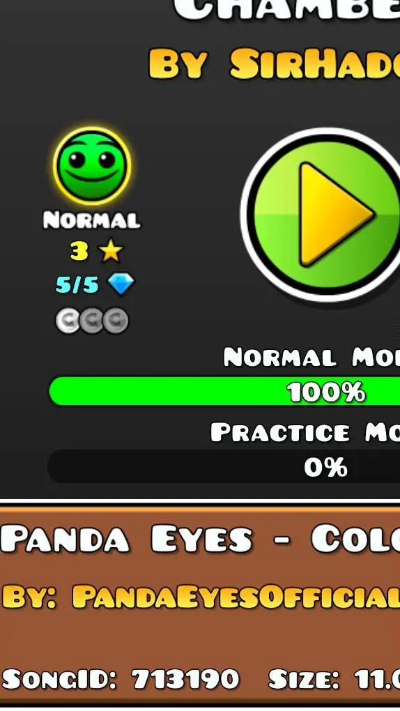 ai character: Panda eyes  background