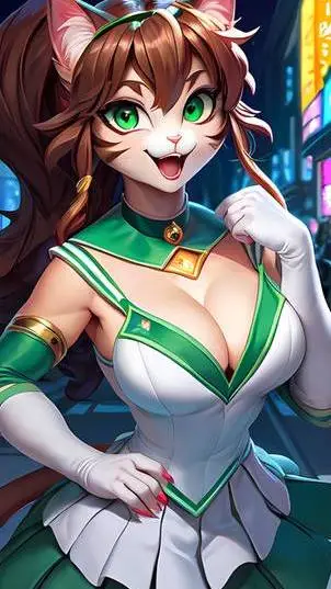 ai character: kitty mitty background