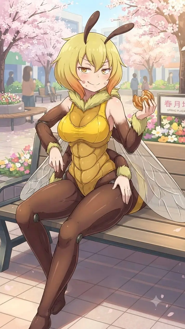 ai character: Honey  background