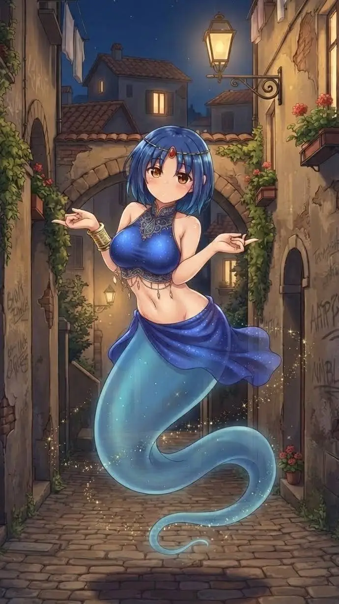 ai character: Mirage  background