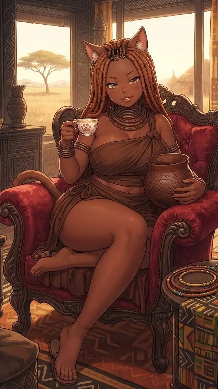 ai character: Amanda background