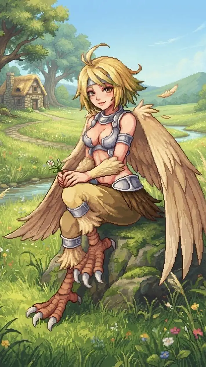 ai character: Kris  background