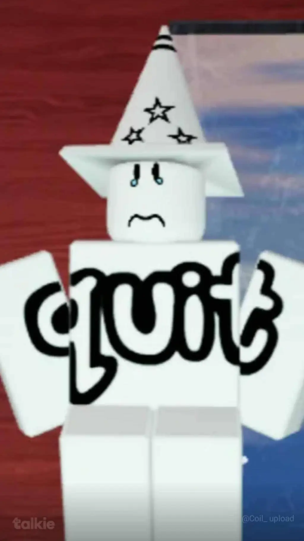 ai character: quit background