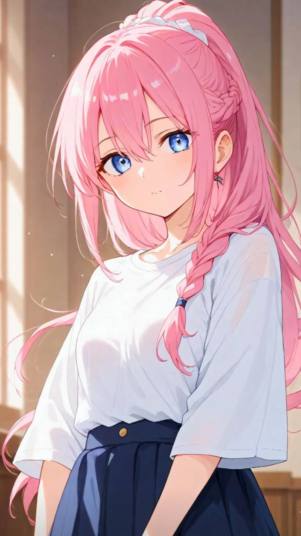 ai character: Mikako Shikimori background