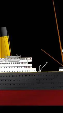 ai character: titanic background