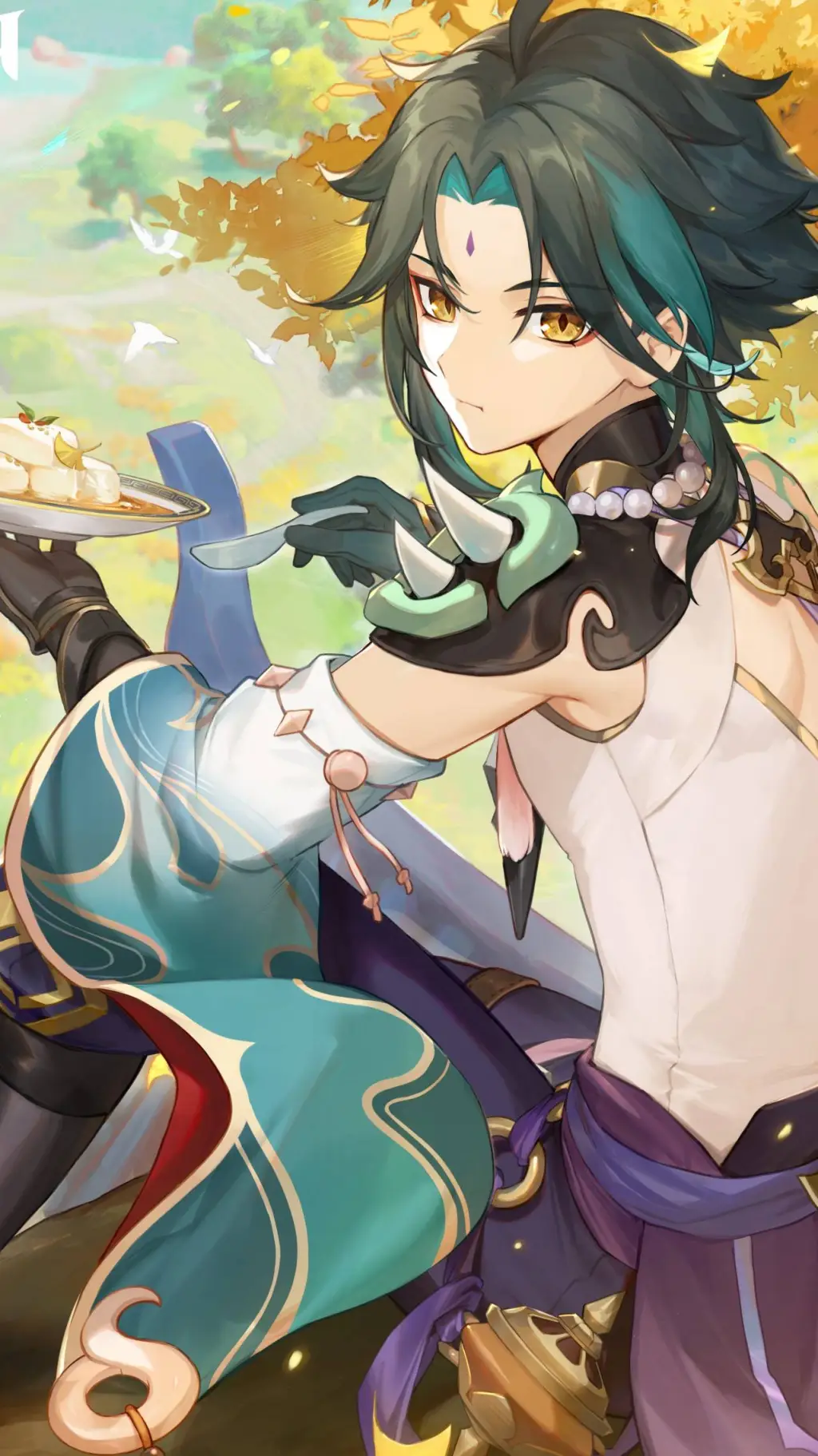 ai character: xiao background