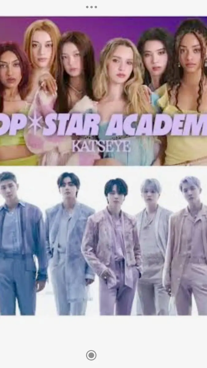 ai character: bts×katsey background