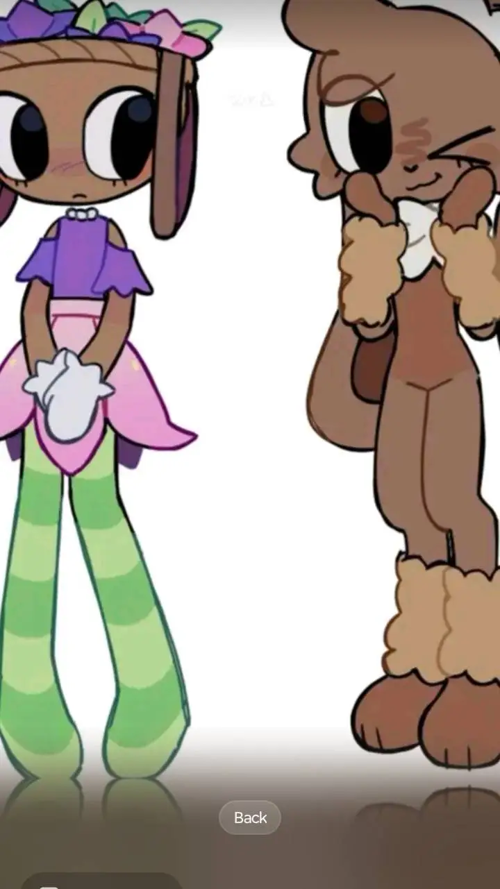 ai character: Bassie x cocoa  background