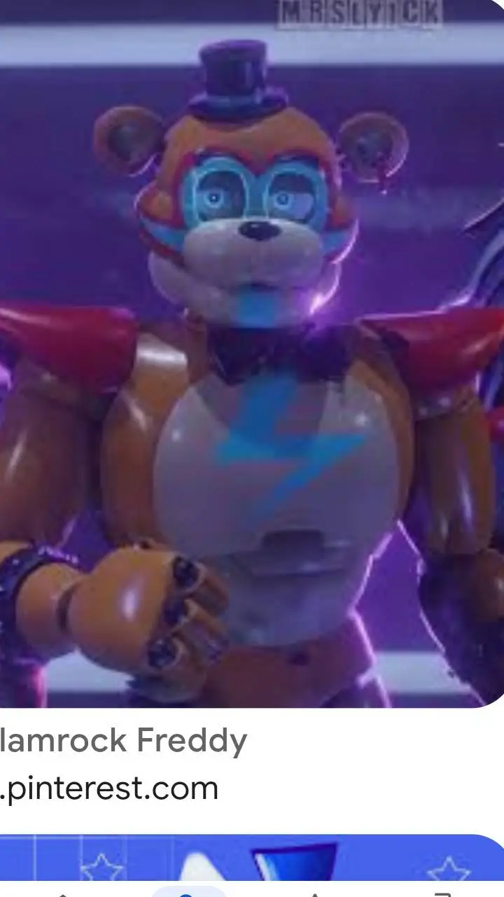 ai character: Glamrock Freddy 2 background