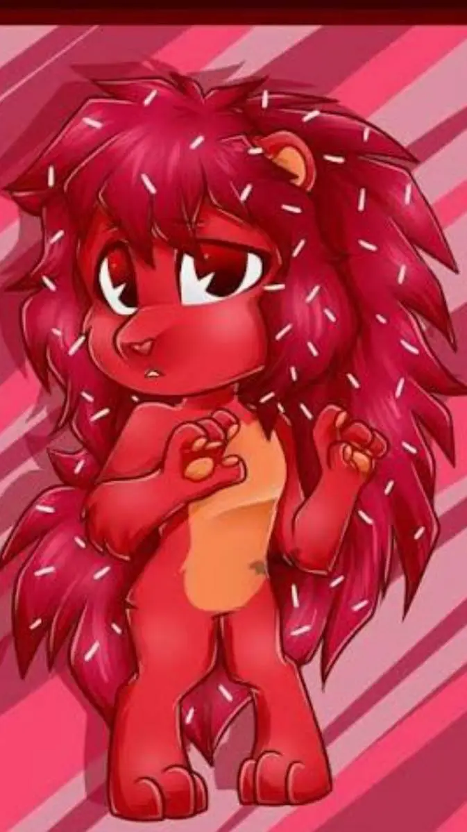 ai character: Flaky background