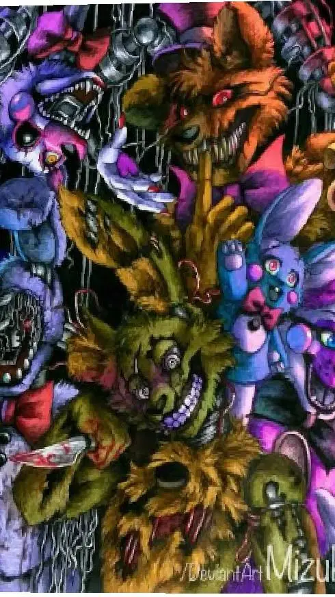 ai character: Fnaf background