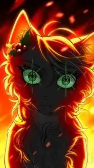 ai character: Hollyleaf background