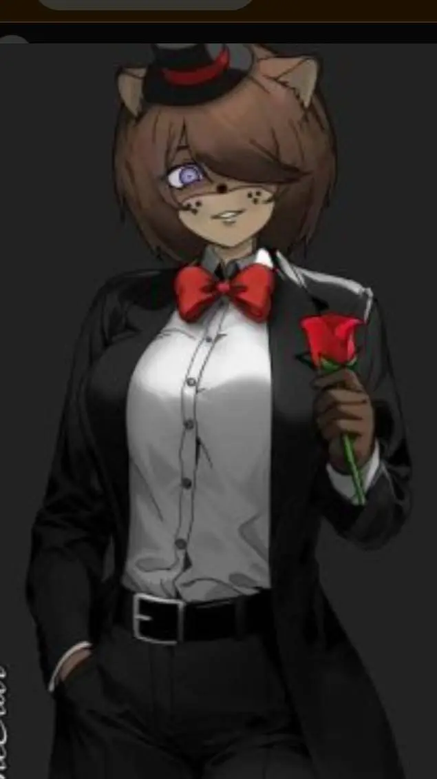 ai character: fnia "Freddy" tg  background