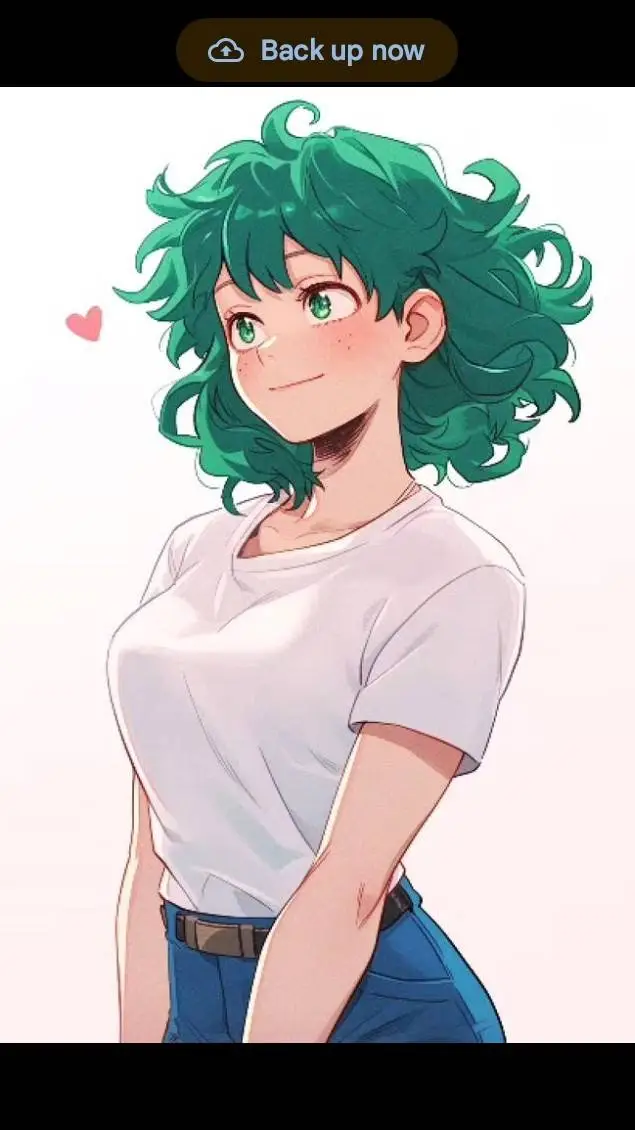 ai character: Fem Deku background