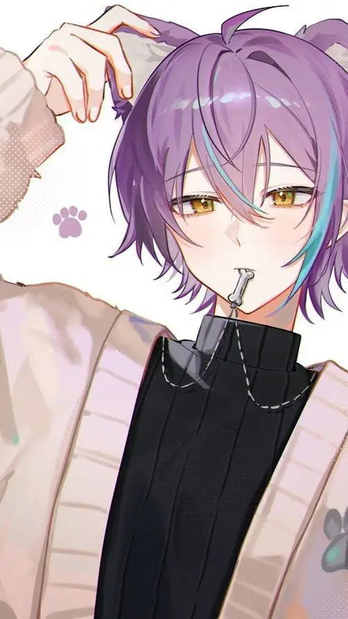 ai character: Rui cat pjsk background