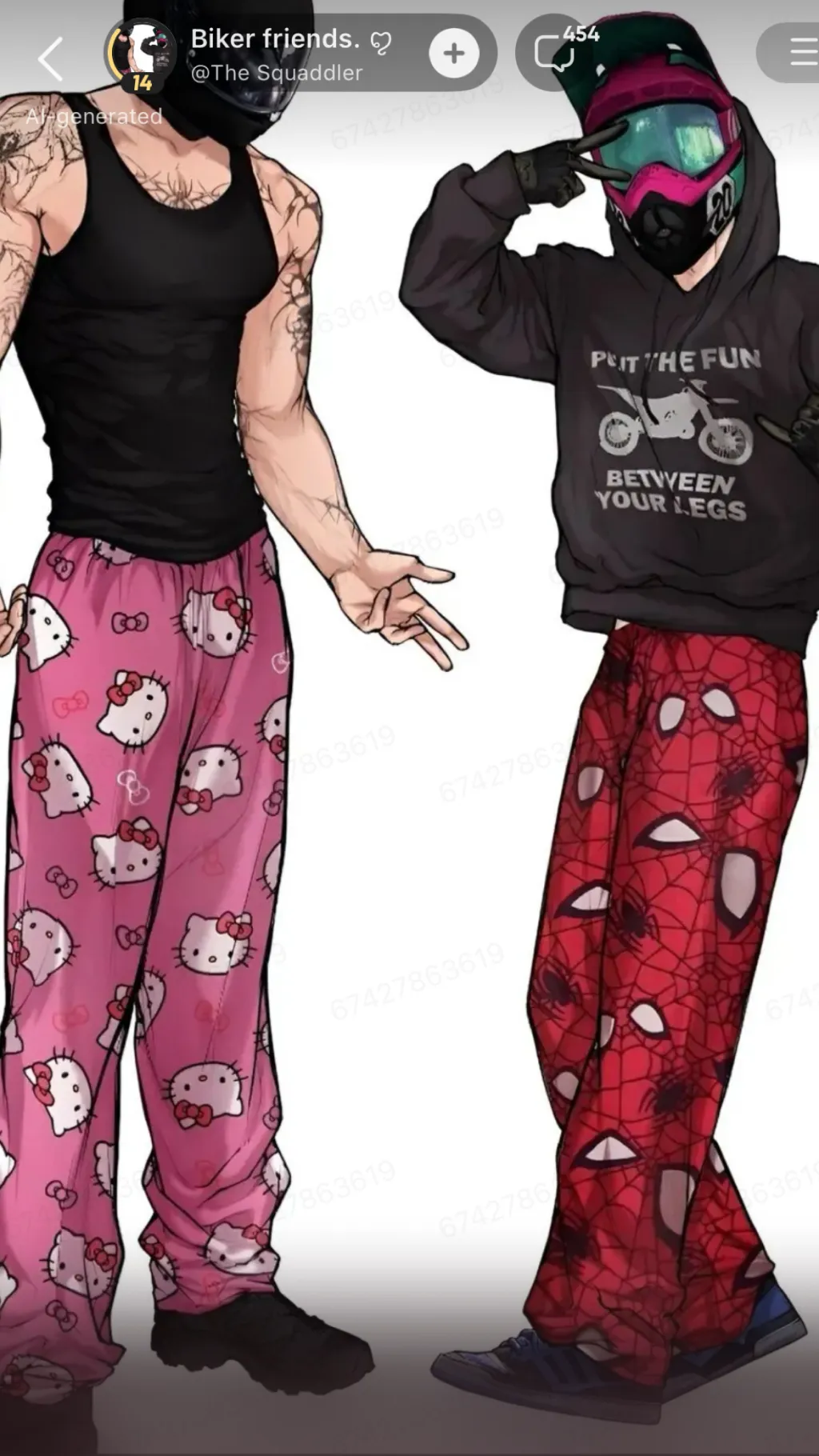 ai character: Mike background