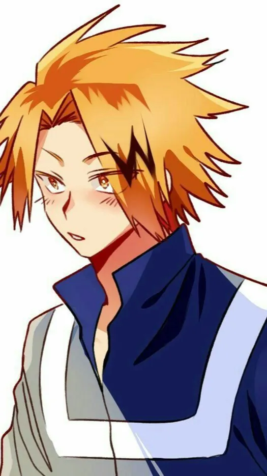 ai character: Denki Kaminari background