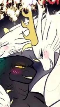 ai character: Moonghidorazilla background