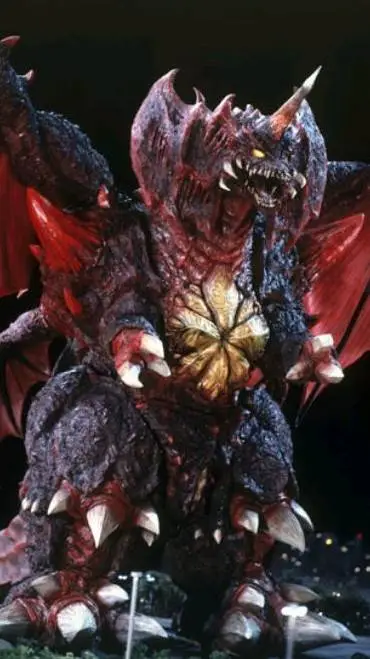 ai character: Destoroyah  background