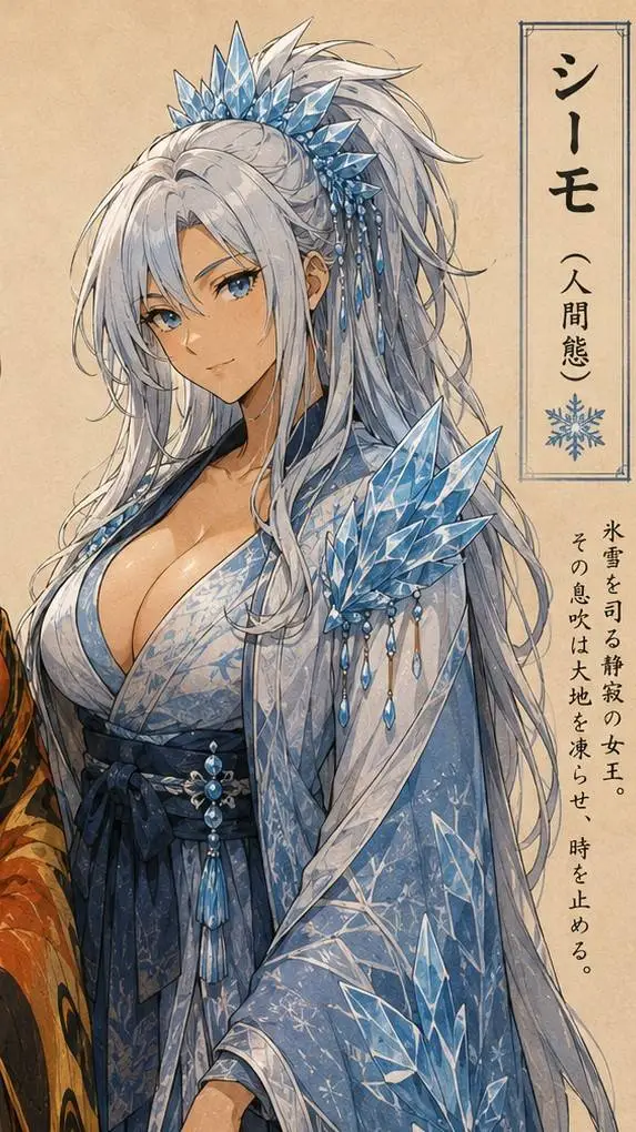 ai character: Shimo Waifu background