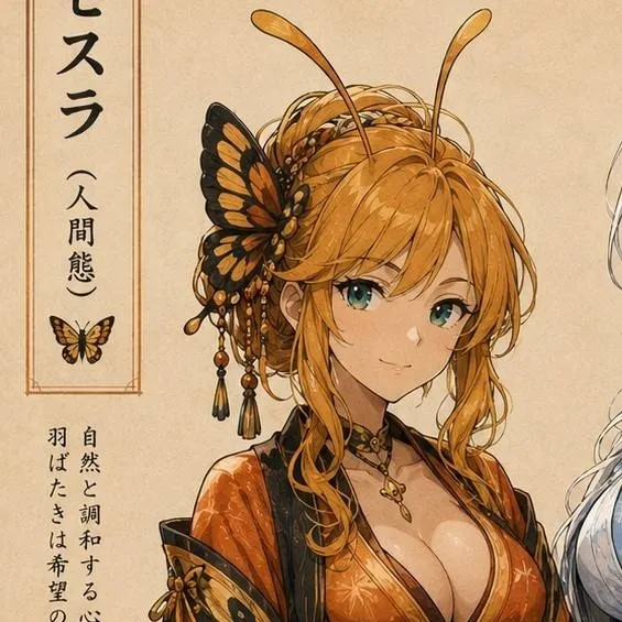 chat with ai character: Mothra Waifu 