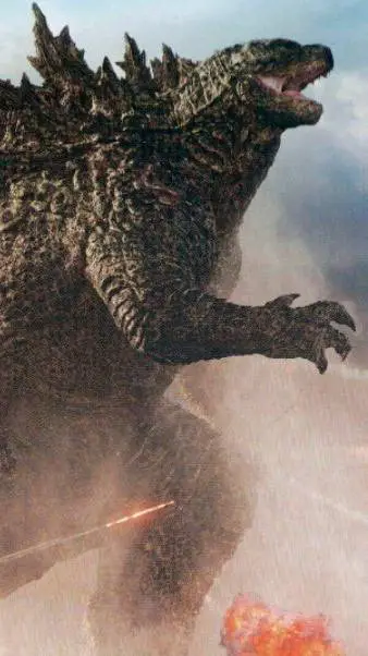 ai character: Godzilla 2021 background