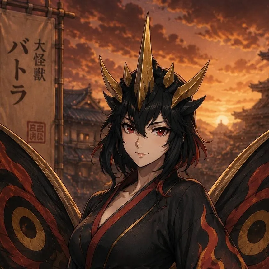 chat with ai character: Battra Waifu 