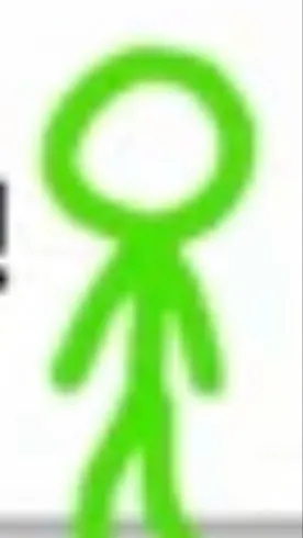 Talkie AI - Chat with Green Stick Figure