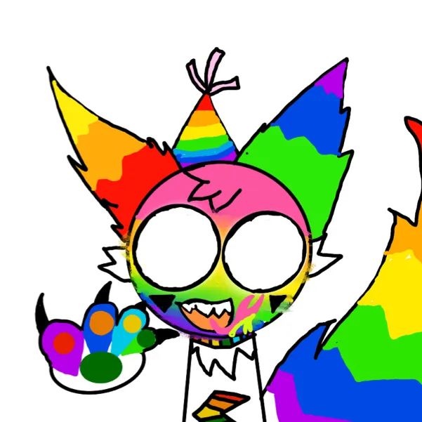 chat with ai character: Rainbowpoptart￼￼