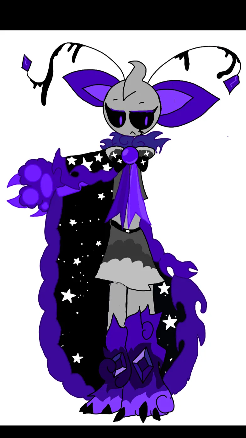 ai character: Ms dark moon background