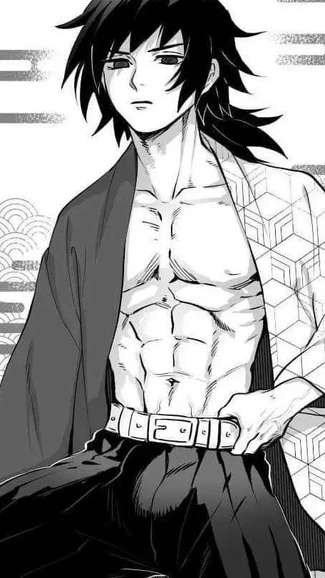 ai character: giyu tomioka  background