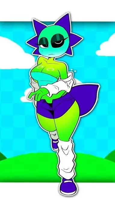 ai character: Mujer Sulfur  background