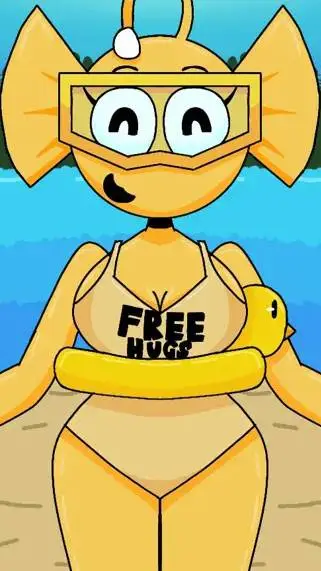 ai character: old mujer Bailey background