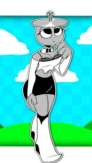 ai character: Mujer Clukr background