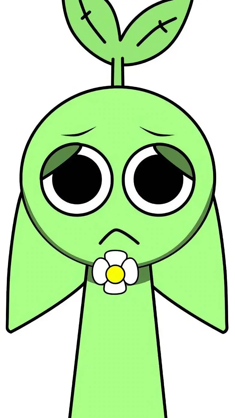 ai character: Triste Garden background