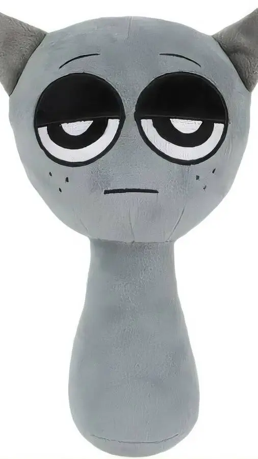 ai character: Peluche Gray background