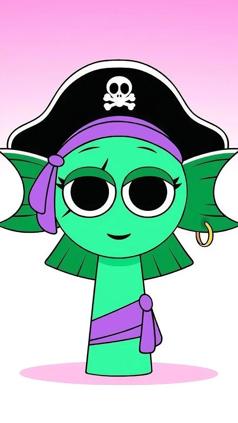 ai character: Sprunki oc Mary  background