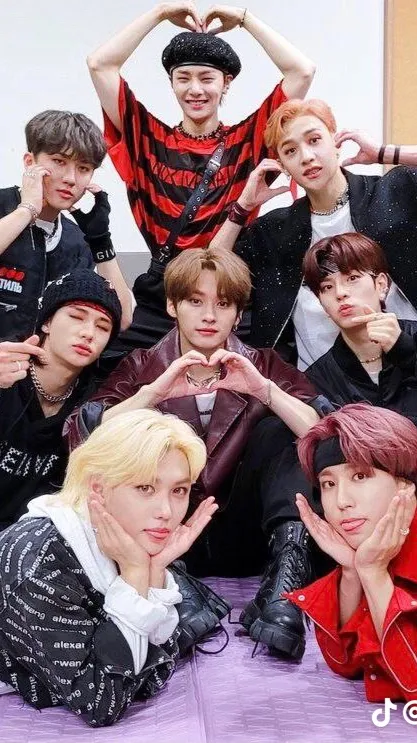ai character: Stray kids  background