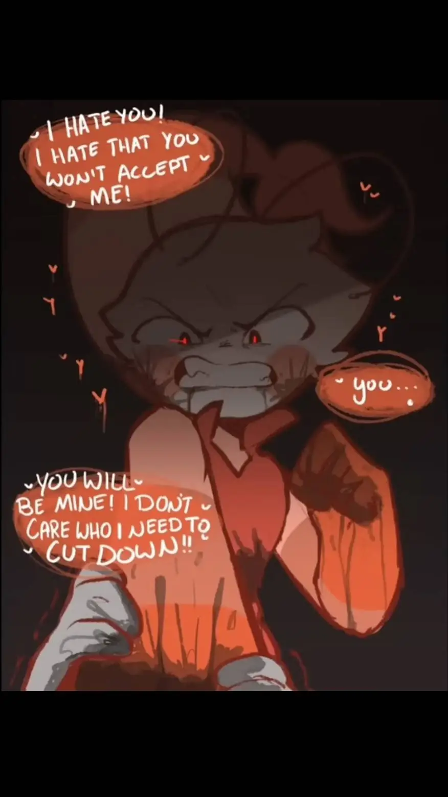 ai character: yandere shrimpo background