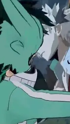 ai character: deku y bakugou  background