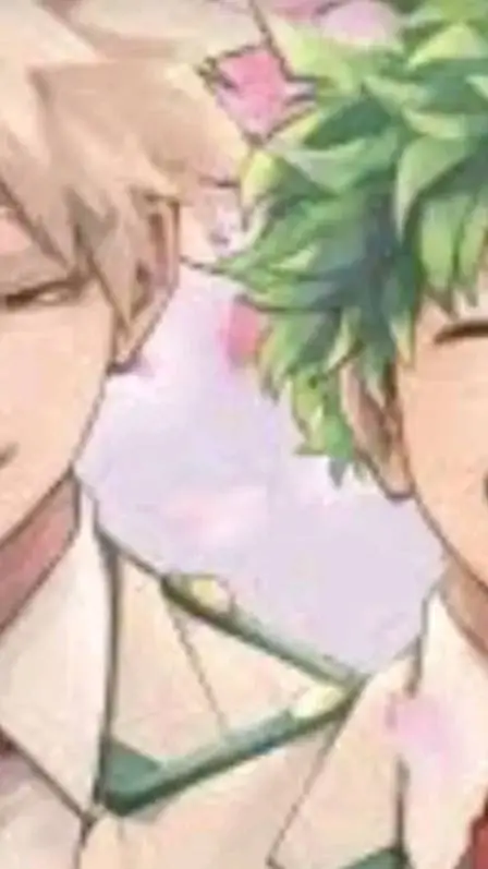 ai character: bakugo y deku  background