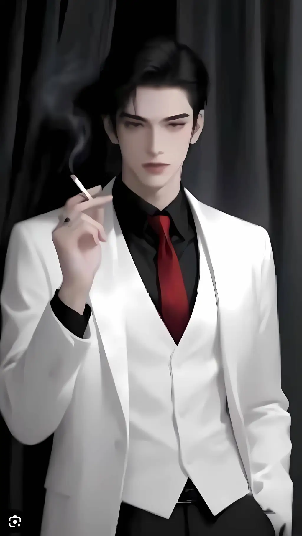 ai character: Adrian Blackthorn  background