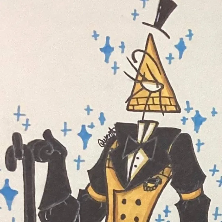 chat with ai character: Bill Cipher 